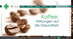 Desktop Screenshot of kaffee-wirkungen.de